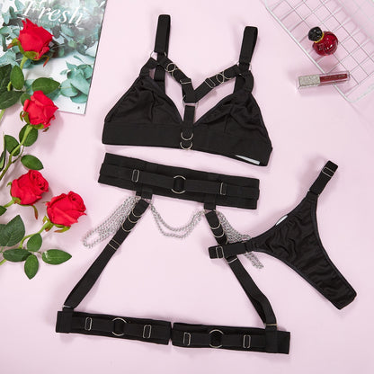 FAI - 3 PIECE Chain Bustier SET